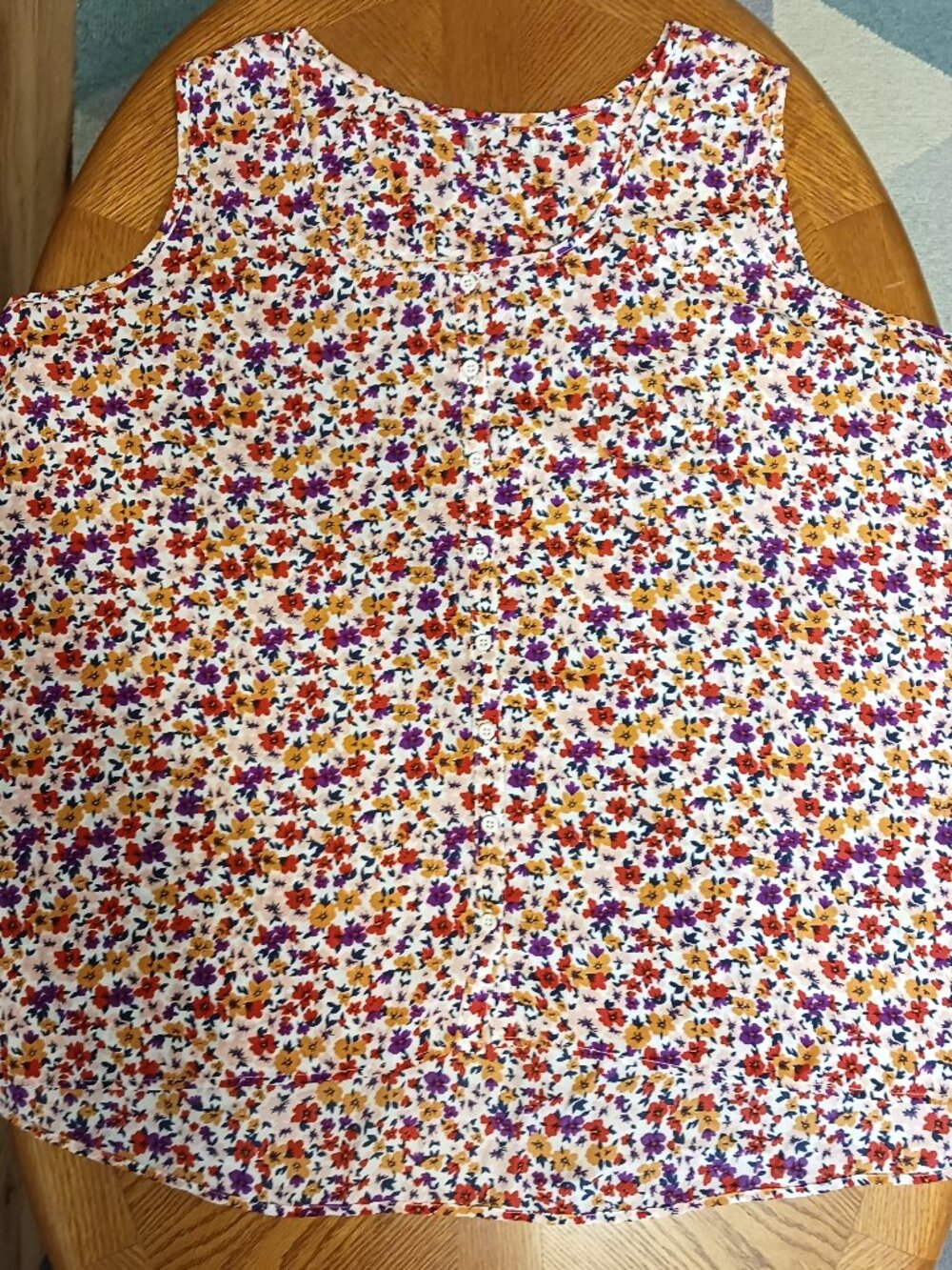 The Tank Shortie in Prim Floral